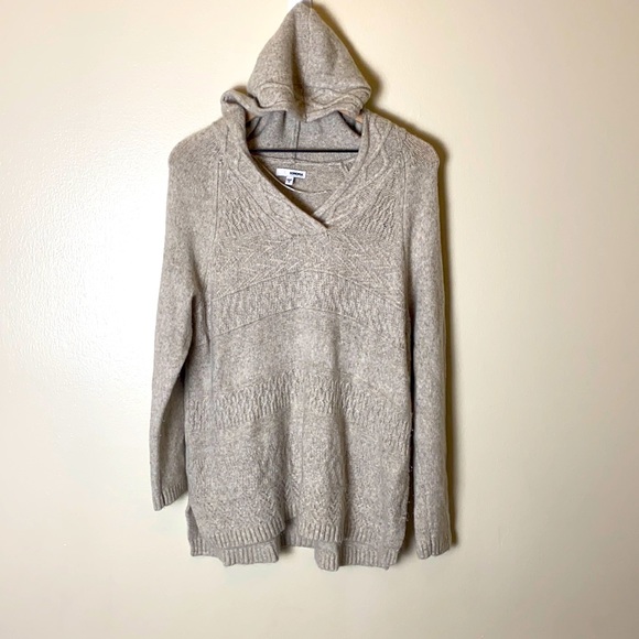 Sonoma knit sweater hoodie gray size 1X